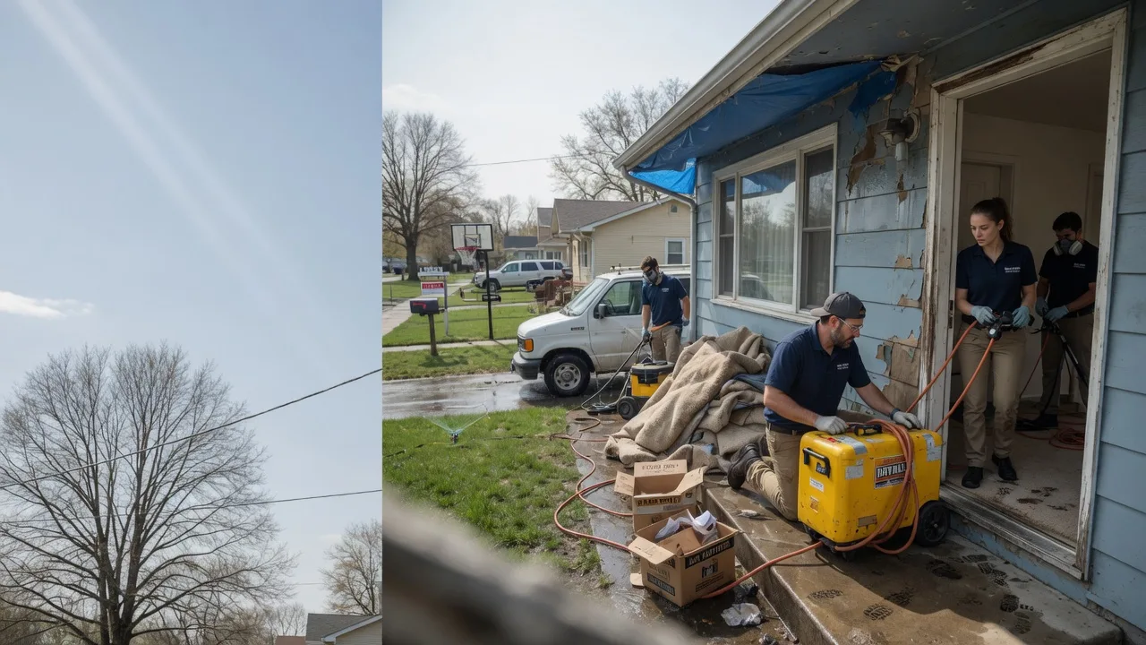 Basement Flood Cleanup in Belleville, NJ near me